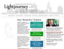 Tablet Screenshot of lightjourney.com